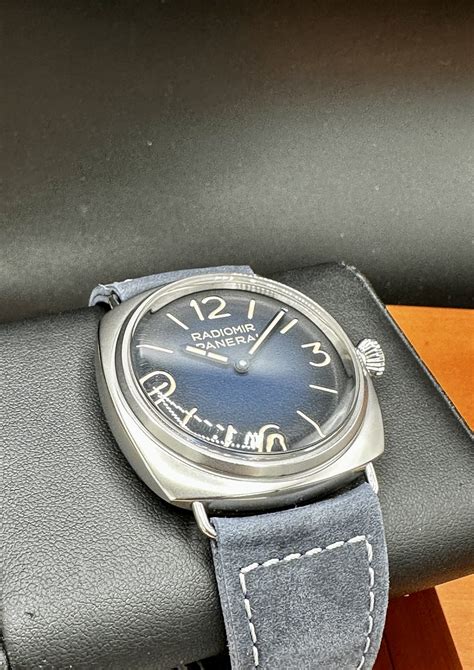 PANERAI PAM 1335 Radiomir Tre Giorni Blue Radiant Dial.